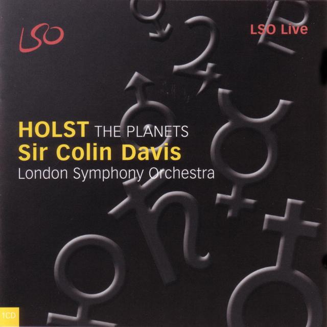 Album cover art for Holst : The Planets