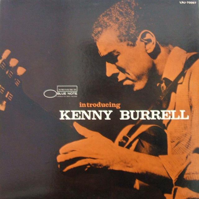 Album cover art for Introducing Kenny Burrell