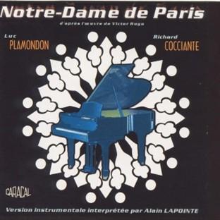 Album cover art for Notre Dame version instrumentale