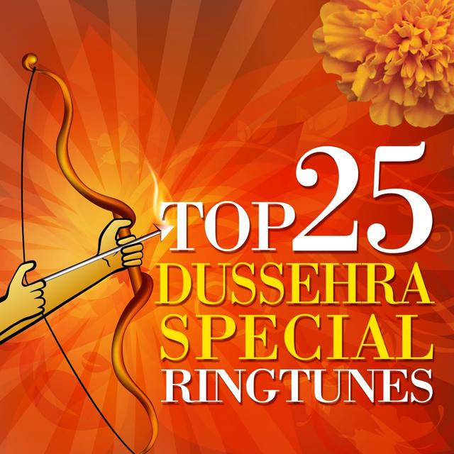 Album cover art for Top 25 Devotional Dussehra Special Ringtunes