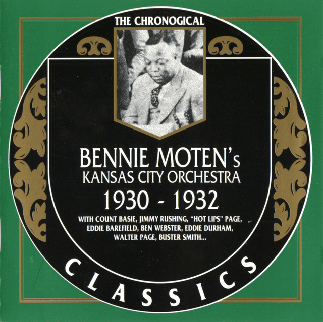 Album cover art for Bennie Moten's Kansas City Orchestra: 1923-1927