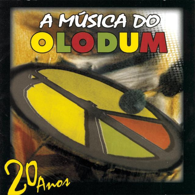 Album cover art for A Música Do Olodum - 20 Anos