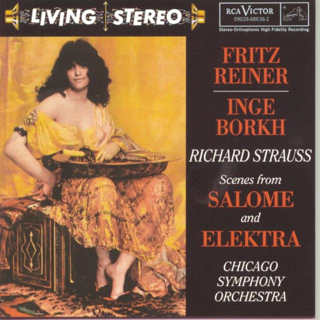 Album cover art for Richard Strauss: Scenes from Salome and Elektra