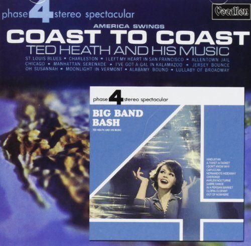 Album cover art for America Swings Coast To Coast / Big Band Bash