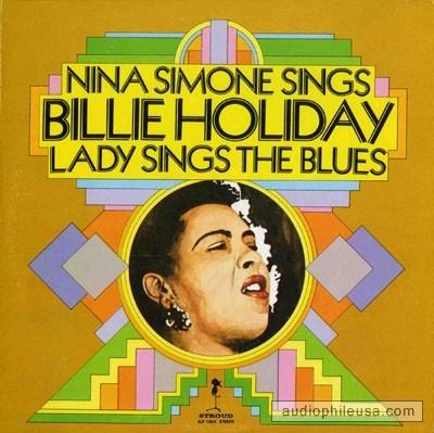 Album cover art for Nina Simone Sings Billie Holiday - Lady Sings The Blues