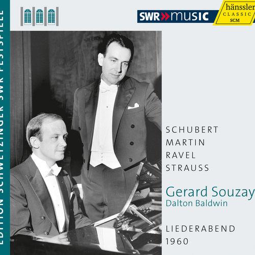 Album cover art for Schubert: Liederabend 1960