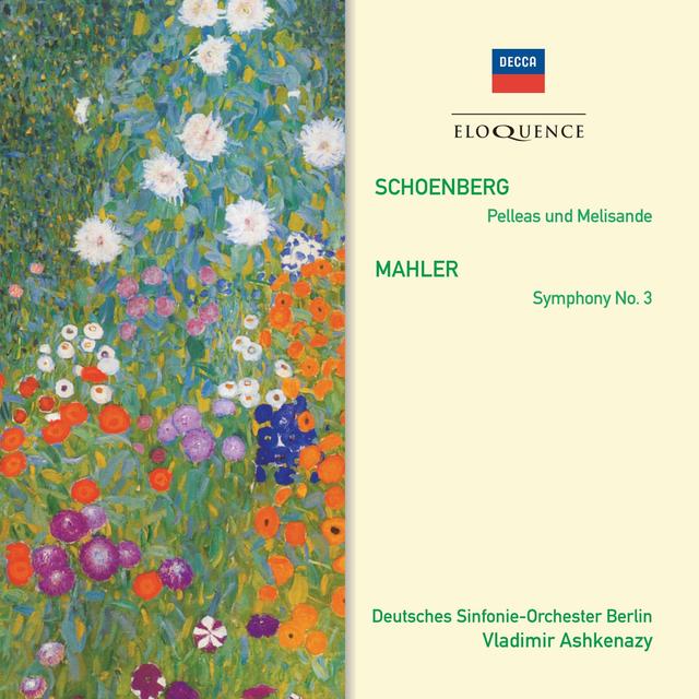 Album cover art for Schoenberg : Pelleas und Melisande - Mahler: Symphony No. 3