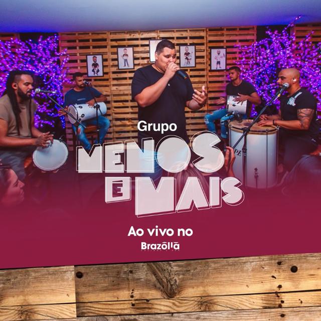 Album cover art for Ao Vivo: No Brazólia