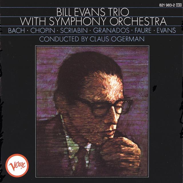 Album cover art for Bill Evans Trio with Symphony Orchestra