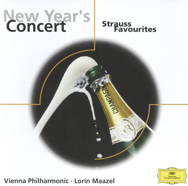 Album cover art for Strauss Favourites : New Year's Concert