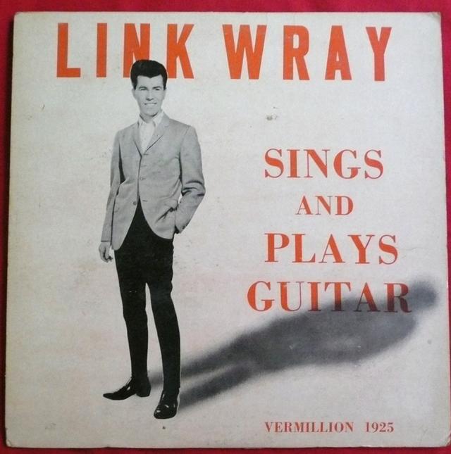 Album cover art for Link Wray Sings And Plays Guitar