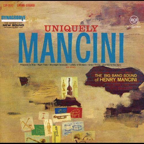 Album cover art for Uniquely Mancini