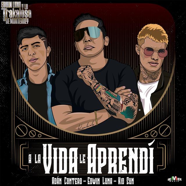 Album cover art for A la Vida Le Aprendí