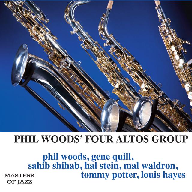 Album cover art for Phil Woods "four Altos" Group