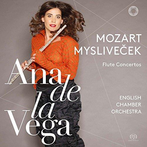 Album cover art for Mozart - Myslivecek: Flute Concertos