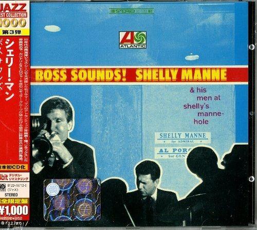 Album cover art for Boss Sounds! Shelly Manne & His Men At Shelly Manne-Hole