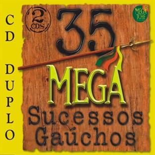 Album cover art for 35 Megas Sucessos Gaúchos