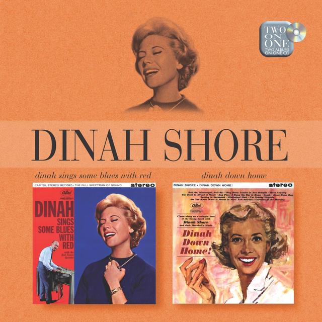 Album cover art for Dinah Sings Some Blues