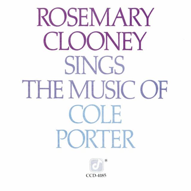 Album cover art for Rosemary Clooney Sings the Music of Cole Porter