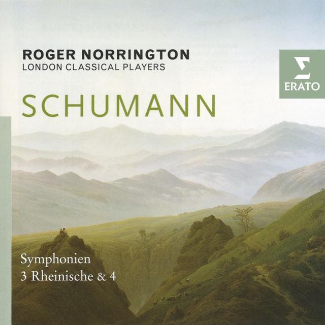 Album cover art for Schumann: Symphonies 3 & 4 - London Classical Players - Norrington