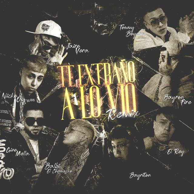 Album cover art for Te Extraño a Lo Vio