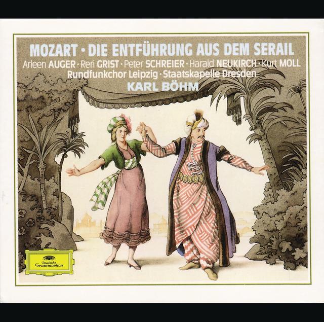 Album cover art for Mozart: Die Entführung Aus dem Serail