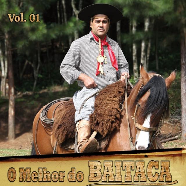 Album cover art for O Melhor do Baitaca, Vol. 1