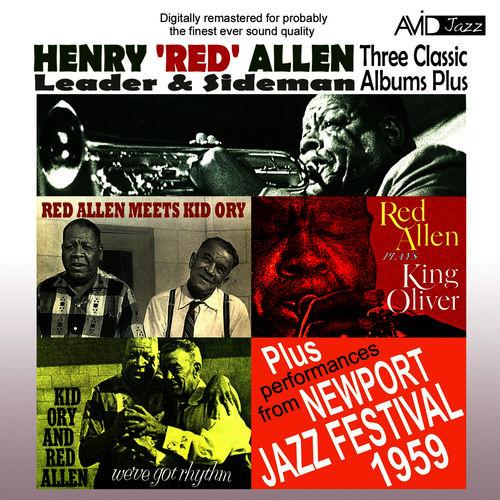 Album cover art for Red Allen Meets Kid Ory