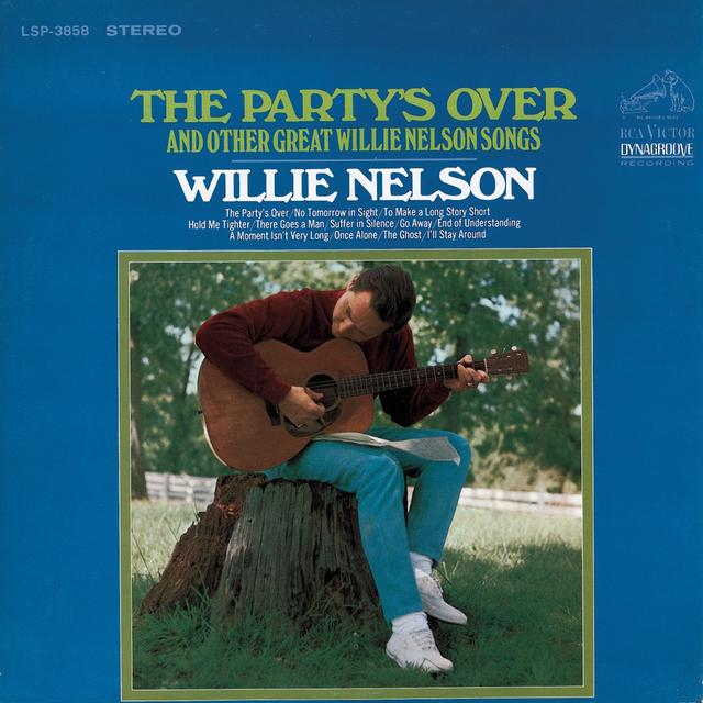 Album cover art for The Party's Over And Other Great Willie Nelson Songs