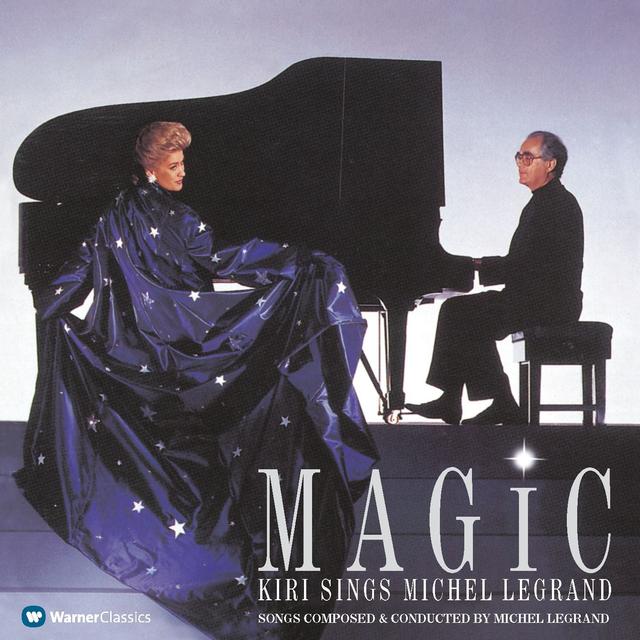 Album cover art for Magic: Kiri Sings Michel Legrand