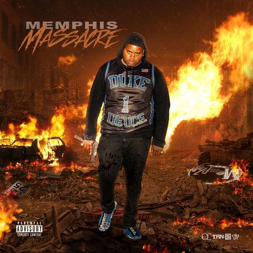 Album cover art for Memphis Massacre