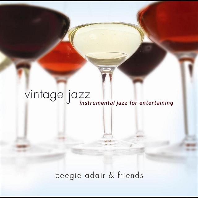 Album cover art for Vintage Jazz: Timeless Standards for Entertaining