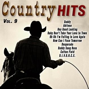 Album cover art for Country Hits Vol. 9