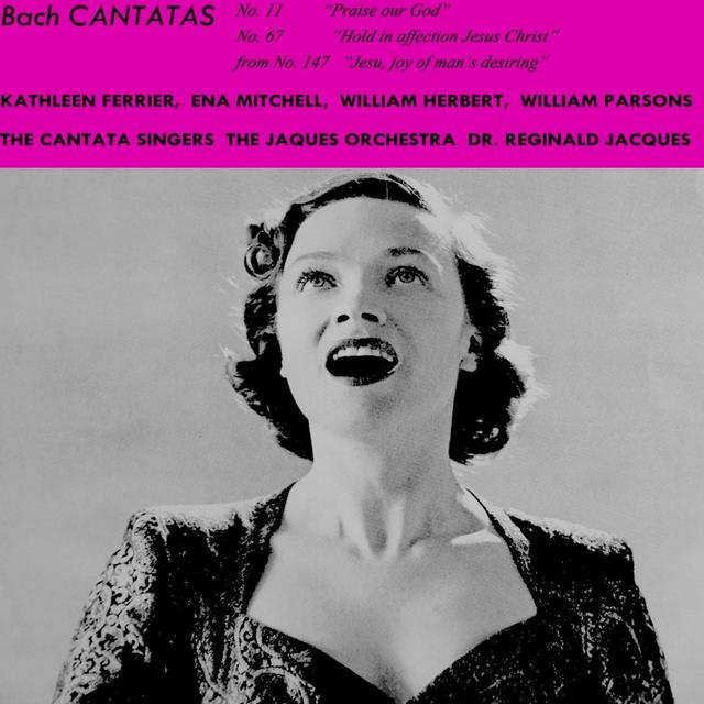 Album cover art for Bach Cantatas