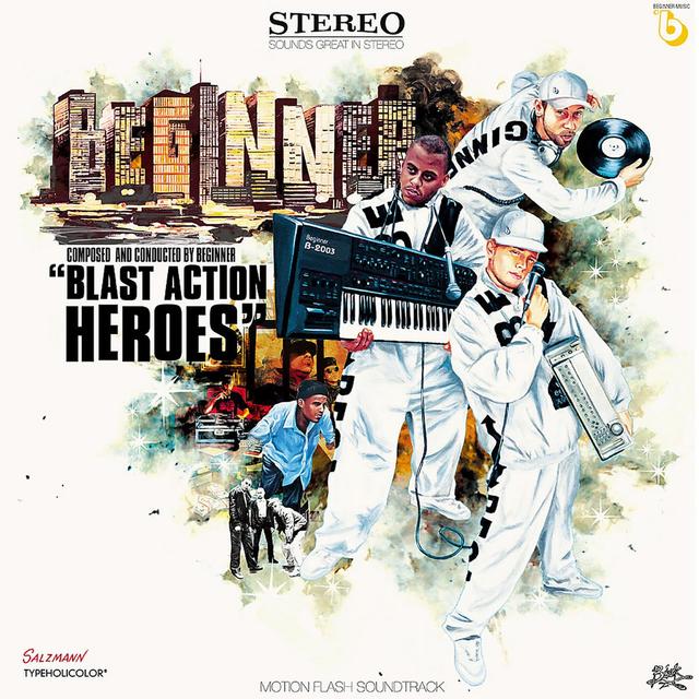 Album cover art for Blast Action Heroes