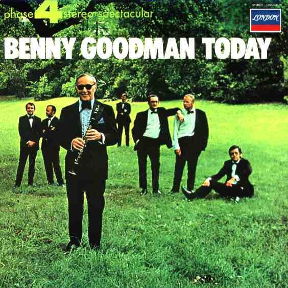 Album cover art for Benny Goodman Today