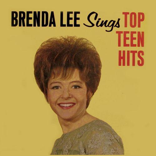 Album cover art for Sings Top Teen Hits