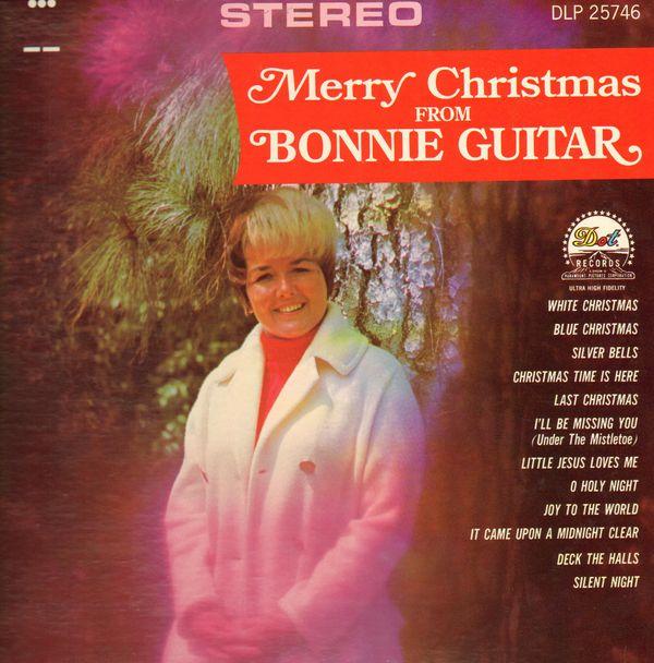 Album cover art for Merry Christmas from Bonnie Guitar