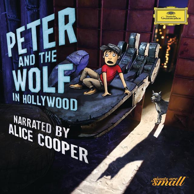 Album cover art for Peter and the Wolf in Hollywood