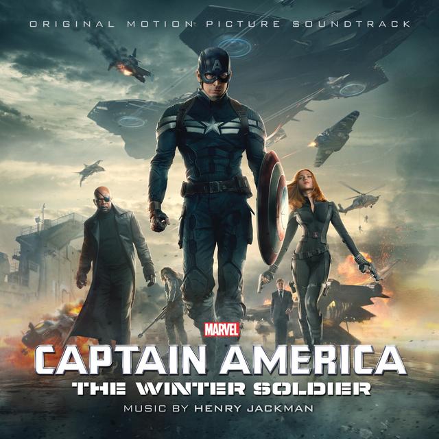 Album cover art for Captain America : The Winter Soldier [B.O.F.]