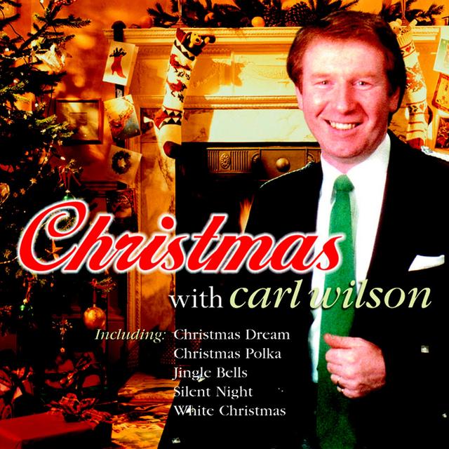 Album cover art for Christmas With Carl Wilson