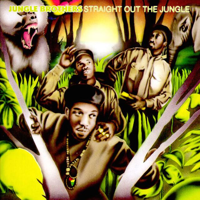 Album cover art for Straight out the Jungle