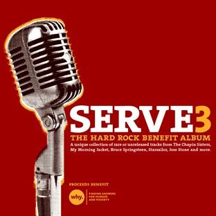 Album cover art for Serve3: Artists Against Hunger & Poverty