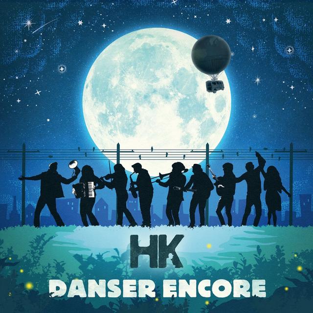 Album cover art for Danser encore