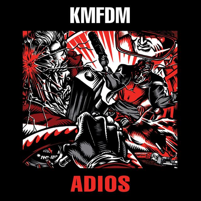 Album cover art for Adios