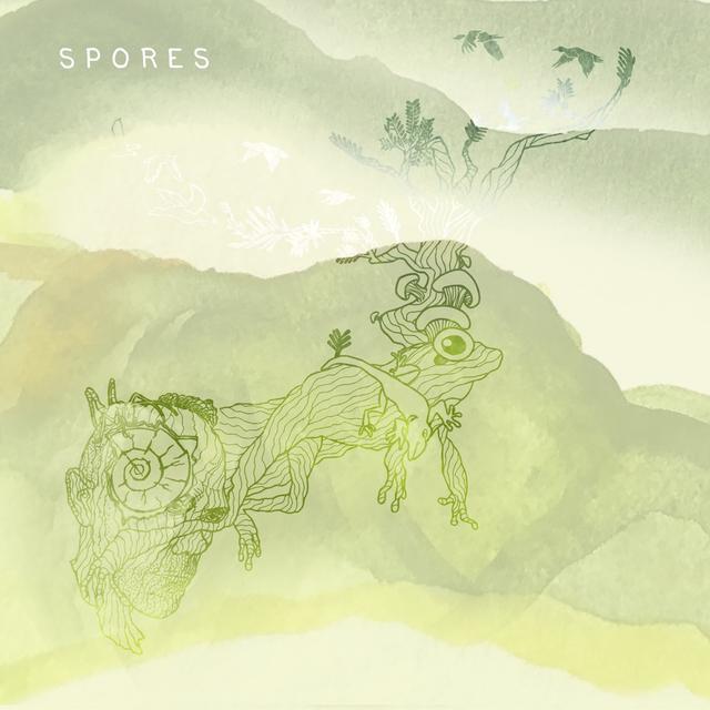 Album cover art for Spores