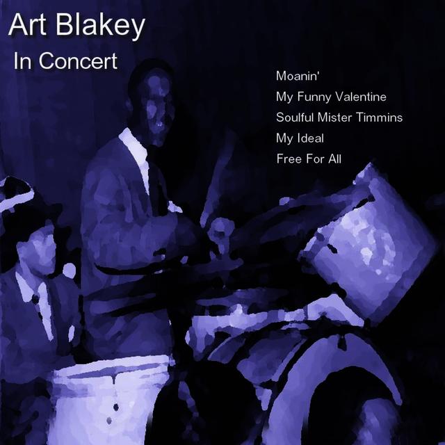 Album cover art for Art Blakey In Concert