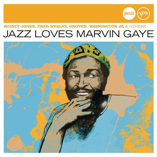 Album cover art for Jazz Loves Marvin Gaye (Jazz Club)