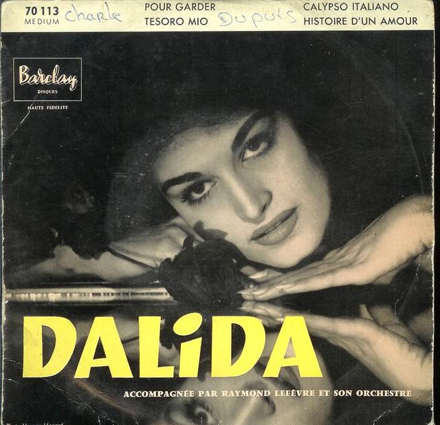 Album cover art for Dalida