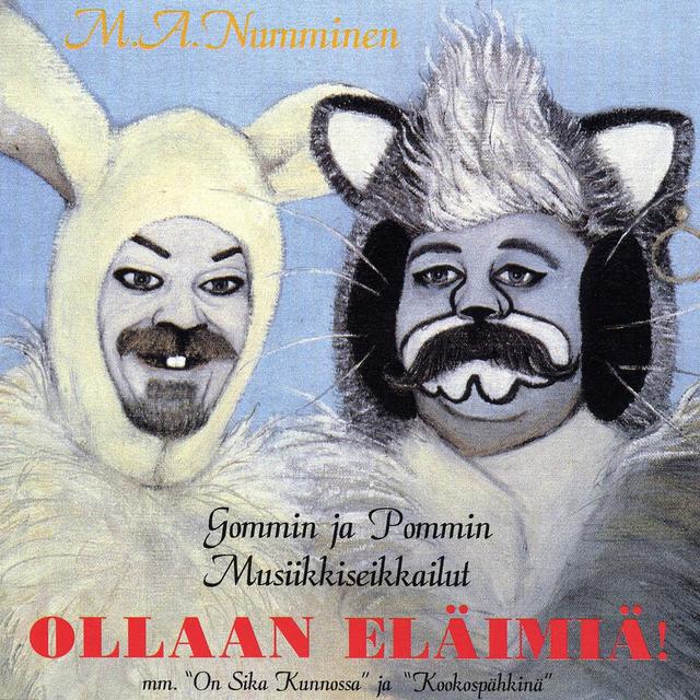 Album cover art for Ollaan Elaimia